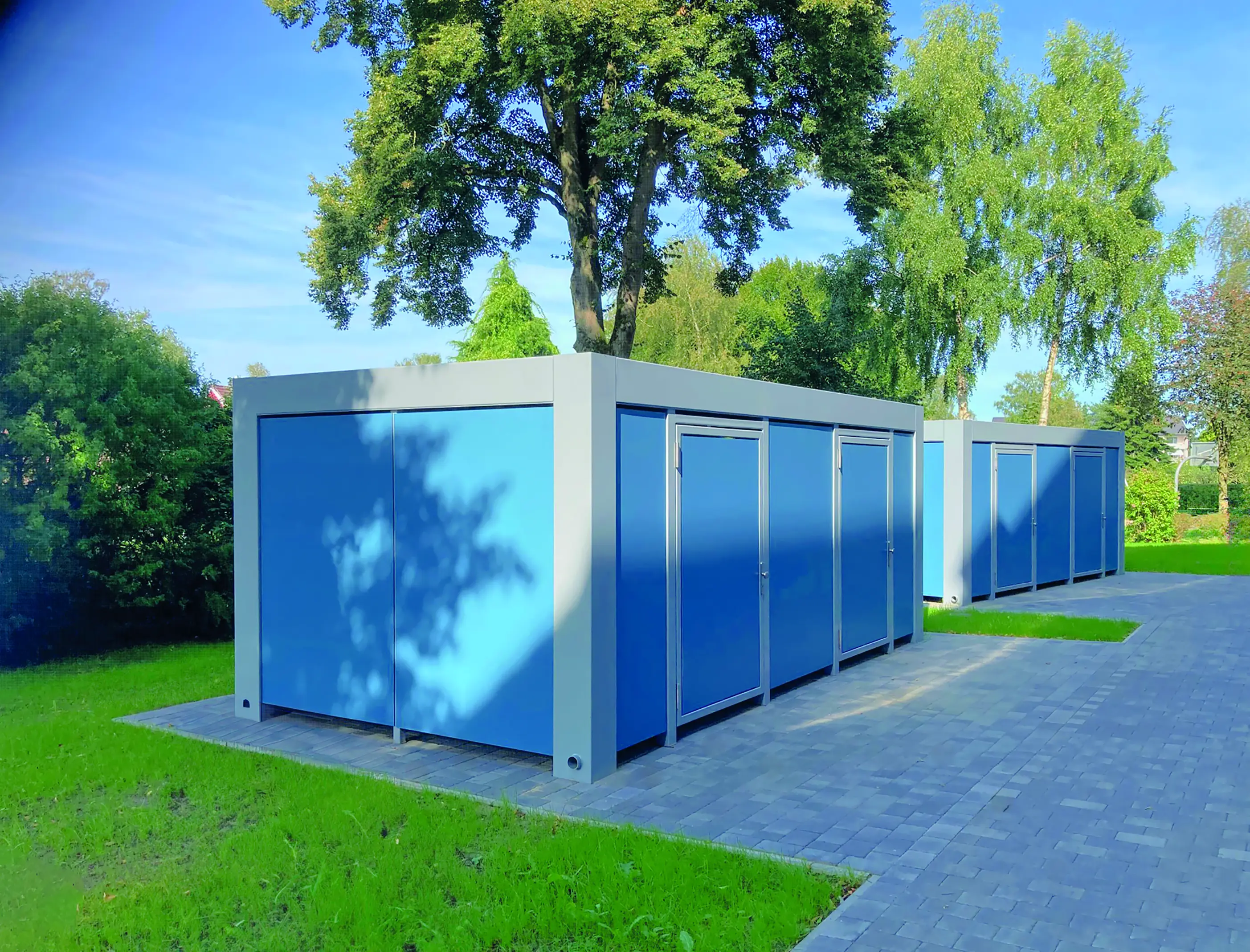 Cube 317 Steel Blue Modell